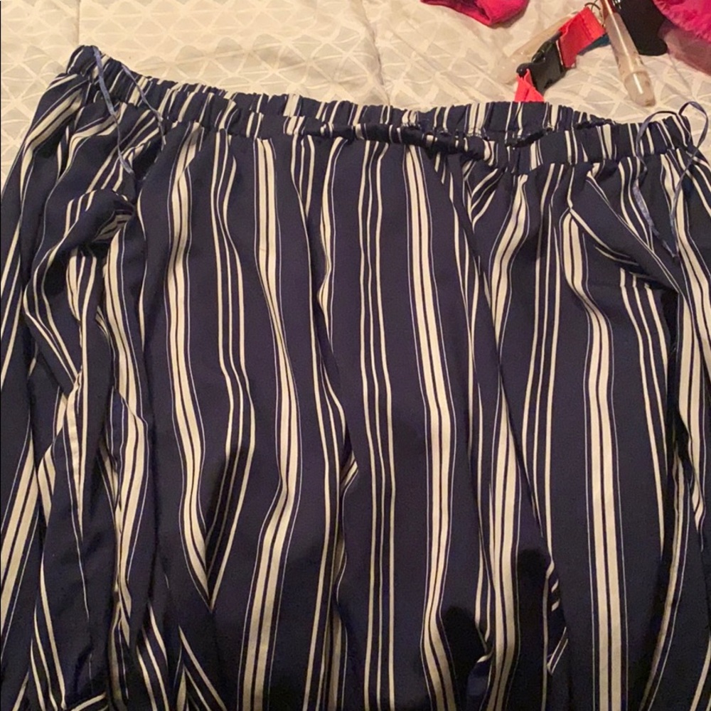 Off the shoulders top.